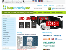 Tablet Screenshot of kupzarovky.cz